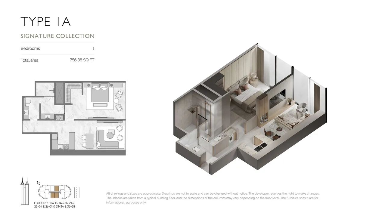 1 BR